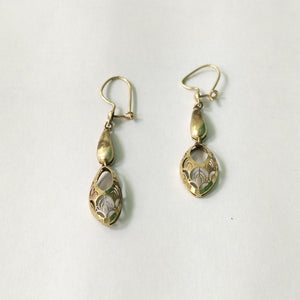 ARETES PAR ORO 10 K 1.9 GRMS (SEMINUEVO)