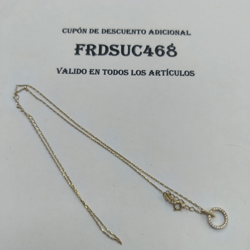 CADENA ORO 14 K 2.4 GRMS (SEMINUEVO)