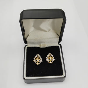 ARETES PAR ORO 14 K 5 GRMS (SEMINUEVO)
