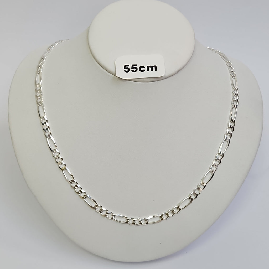CADENA TEJIDO 3X1 PLATA .925 60 CM 17.3 GR (NUEVO)