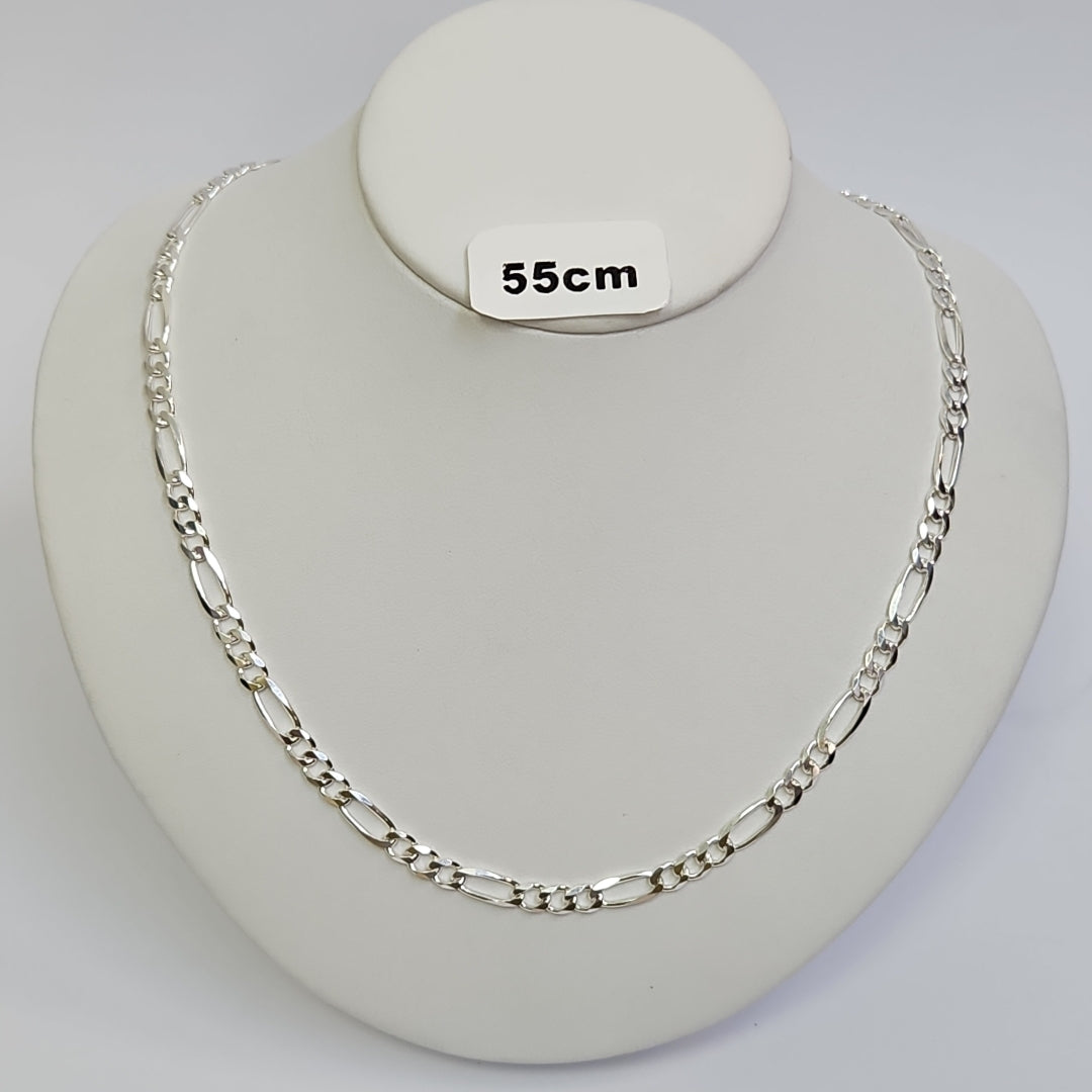 CADENA TEJIDO 3X1 PLATA .925 60 CM 17.3 GR (NUEVO)