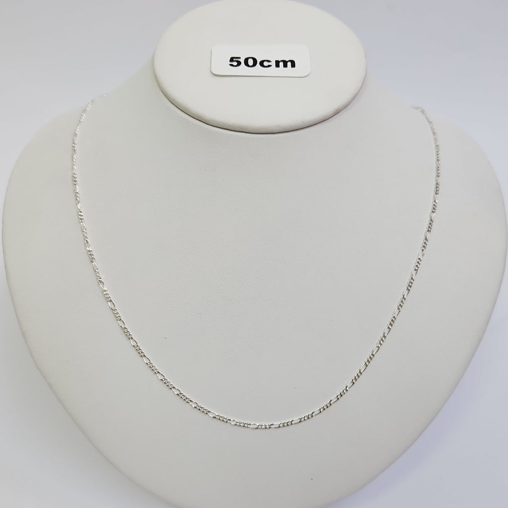 CADENA TEJIDO 3X1 PLATA .925 50 CM 2.2 GR (NUEVO)