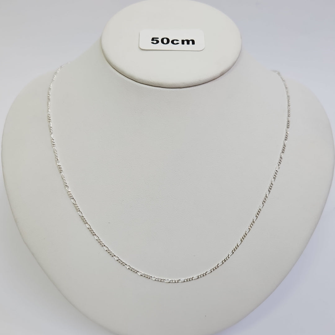 CADENA TEJIDO 3X1 PLATA .925 50 CM 2.2 GR (NUEVO)