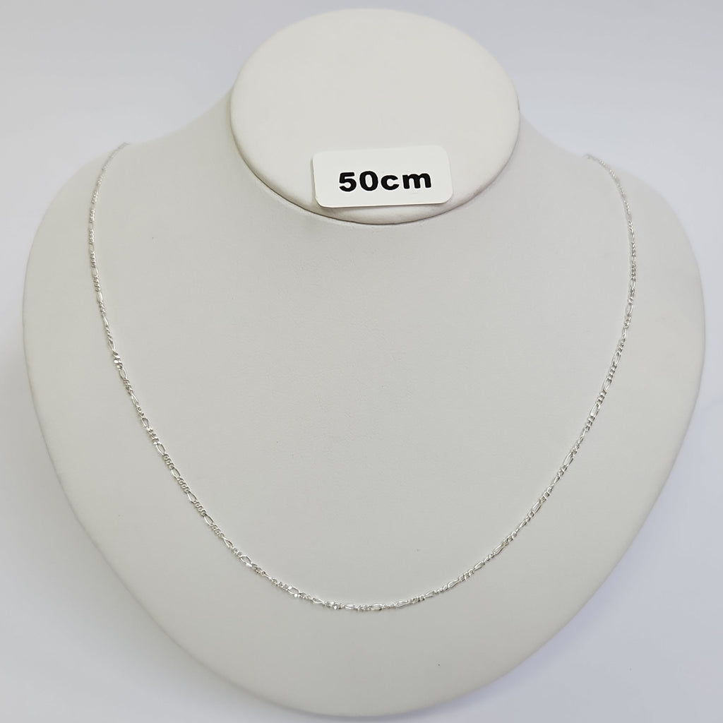 CADENA TEJIDO 3X1 PLATA .925 50 CM 2.1 GR (NUEVO)