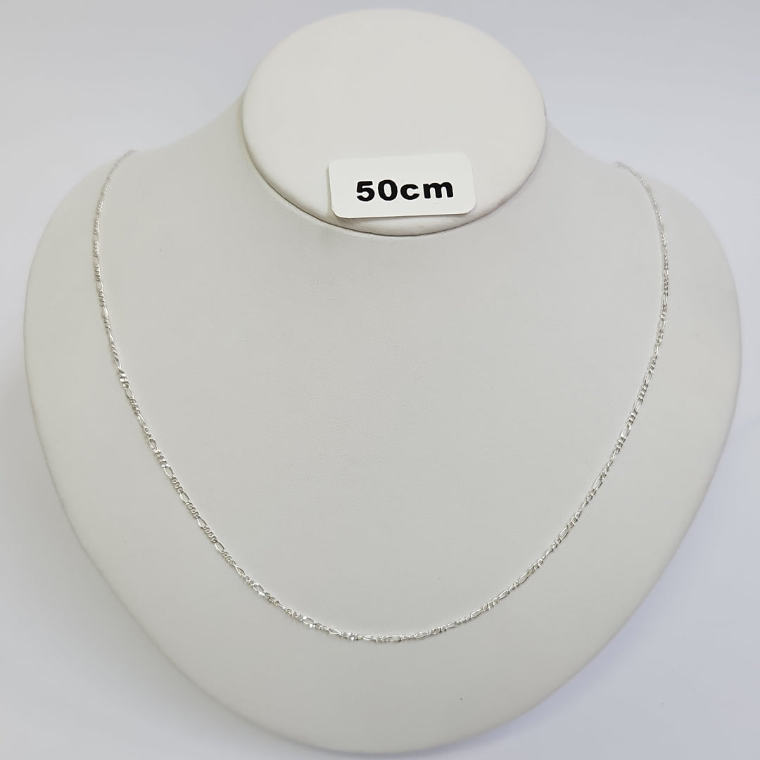 CADENA TEJIDO 3X1 PLATA .925 50 CM 2.1 GR (NUEVO)