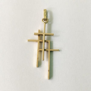 CRUZ ORO 14 K 2.4 GRMS (SEMINUEVO)
