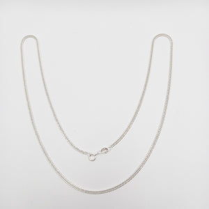 CADENA BARBADA PLATA .925 50 CM 4.12 GR (NUEVO)