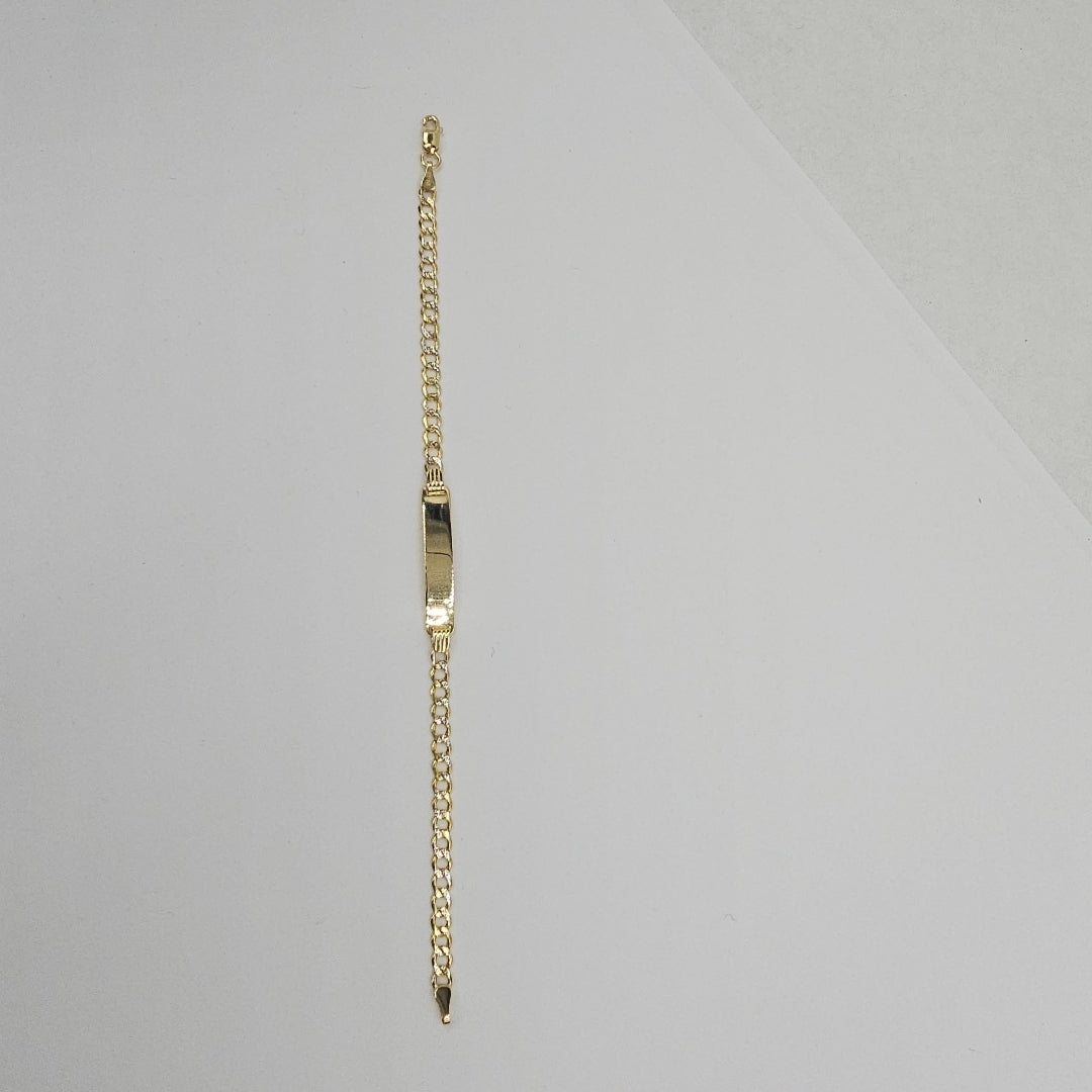 ESCLAVAS NIÑO ORO 14K 2.7 (NUEVO)