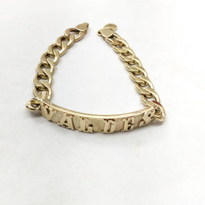 ESCLAVA ORO 14 K 12 GRMS (SEMINUEVO)