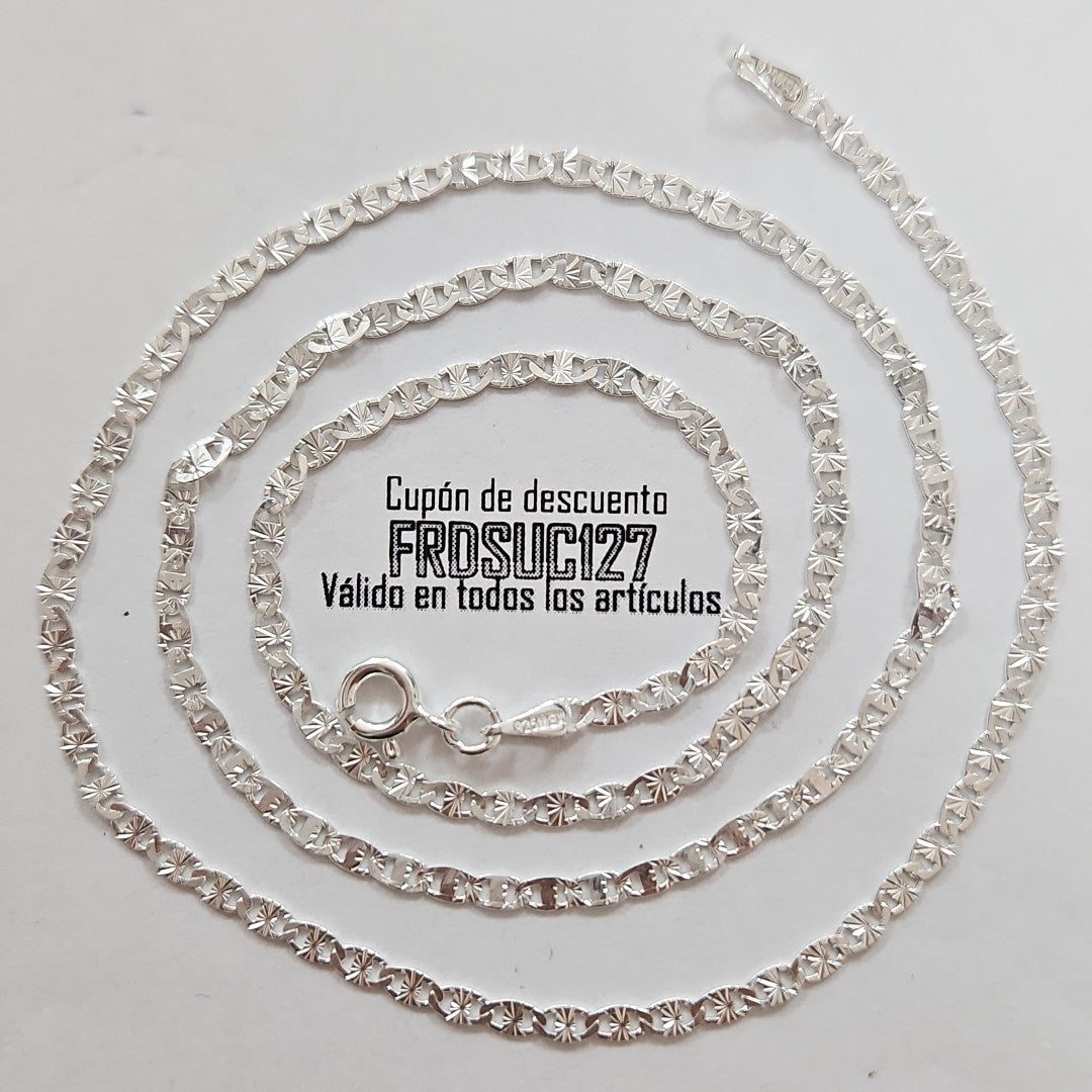 CADENA GUCHI PLATA .925 50 CM 3.72 GR (NUEVO)