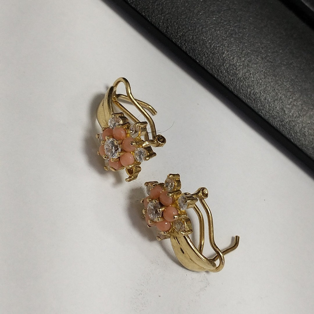 ARETES PAR ORO 14 K 5,00 GRMS (SEMINUEVO)