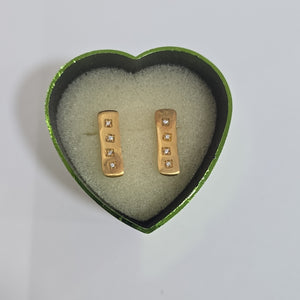 BROQUELES PAR ORO 18 K 4,40 GRMS (SEMINUEVO)