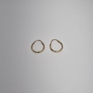 ARRACADAS PAR ORO 14 K 0.9 GRMS (SEMINUEVO)