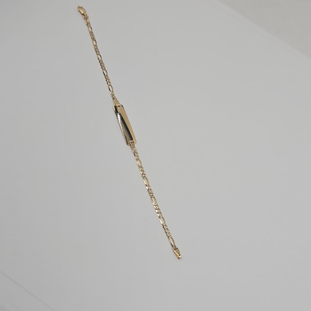 ESCLAVAS NIÑO ORO 14K 2.7 (NUEVO)