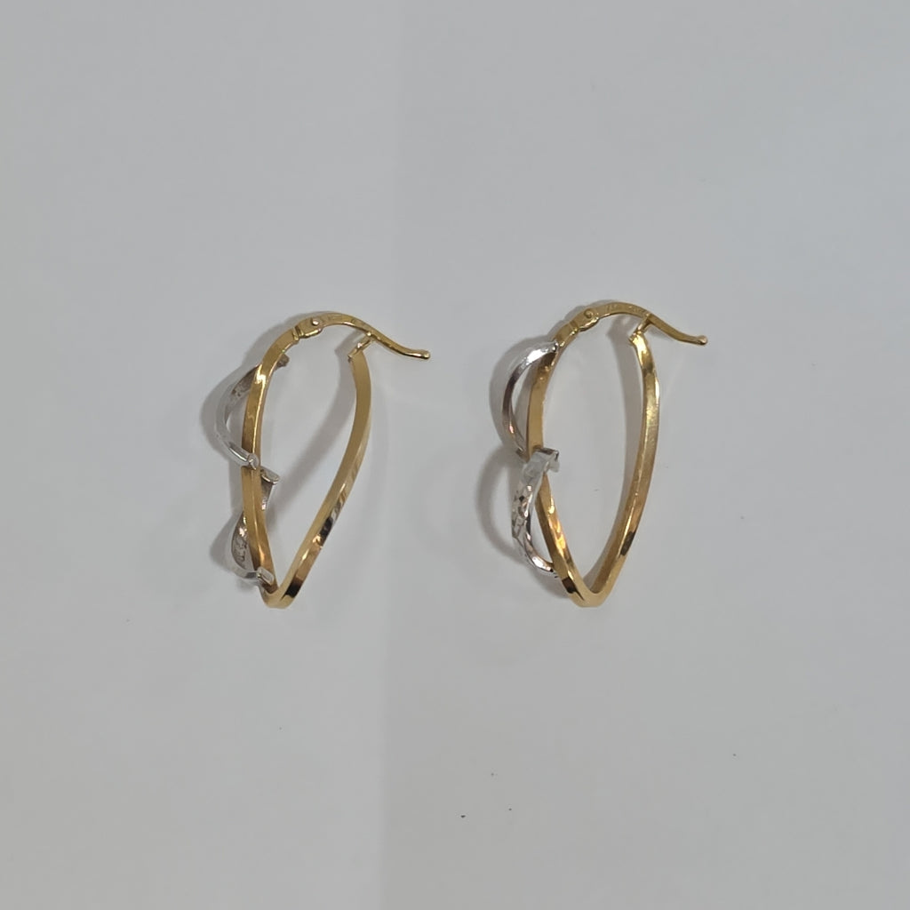 ARETES PAR ORO 14 K 2,20 GRMS (SEMINUEVO)