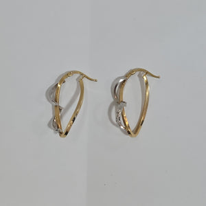ARETES PAR ORO 14 K 2,20 GRMS (SEMINUEVO)