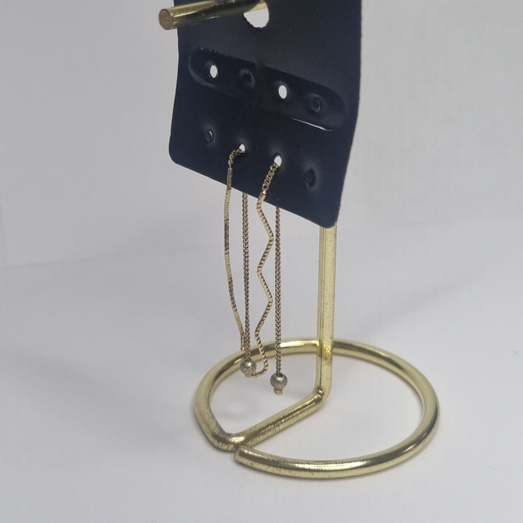 ARETES PAR ORO 14 K 0,90 GRMS (SEMINUEVO)