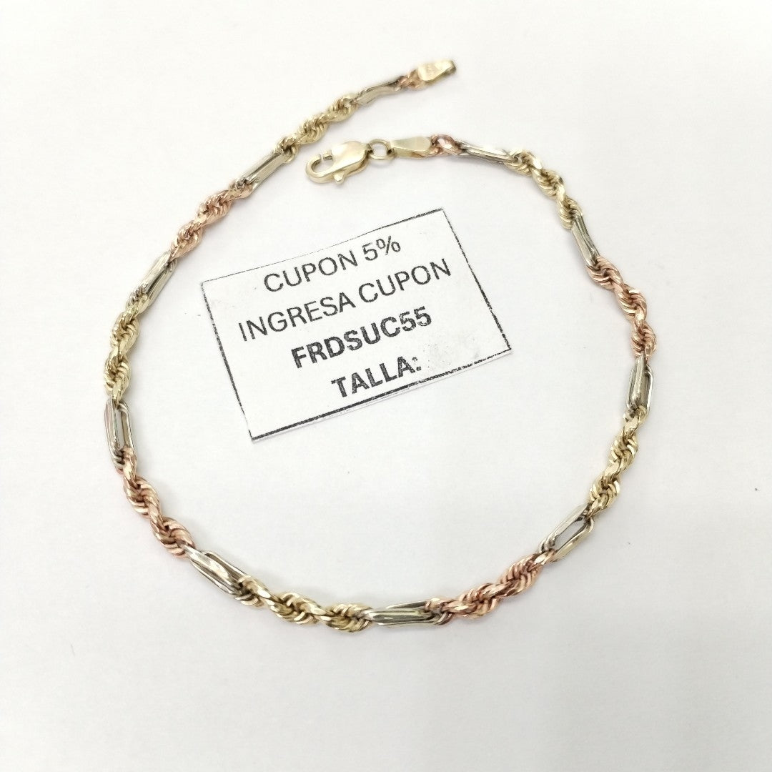 PULSERA ORO 14 K 3.3 GRMS (SEMINUEVO)