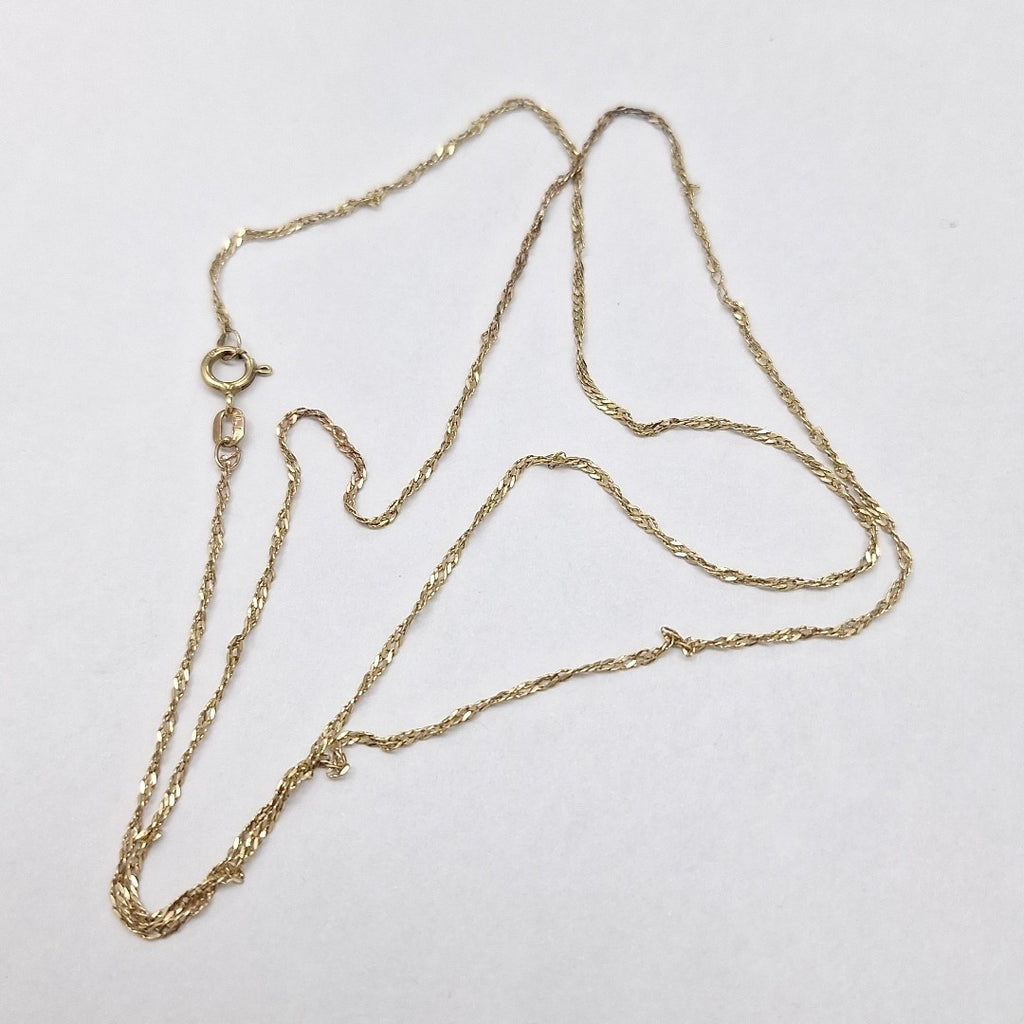 CADENA ORO 10 K 2,20 GRMS (SEMINUEVO)