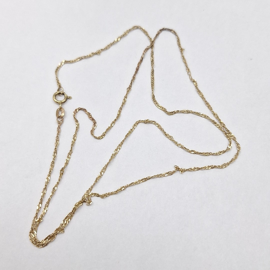 CADENA ORO 10 K 2,20 GRMS (SEMINUEVO)