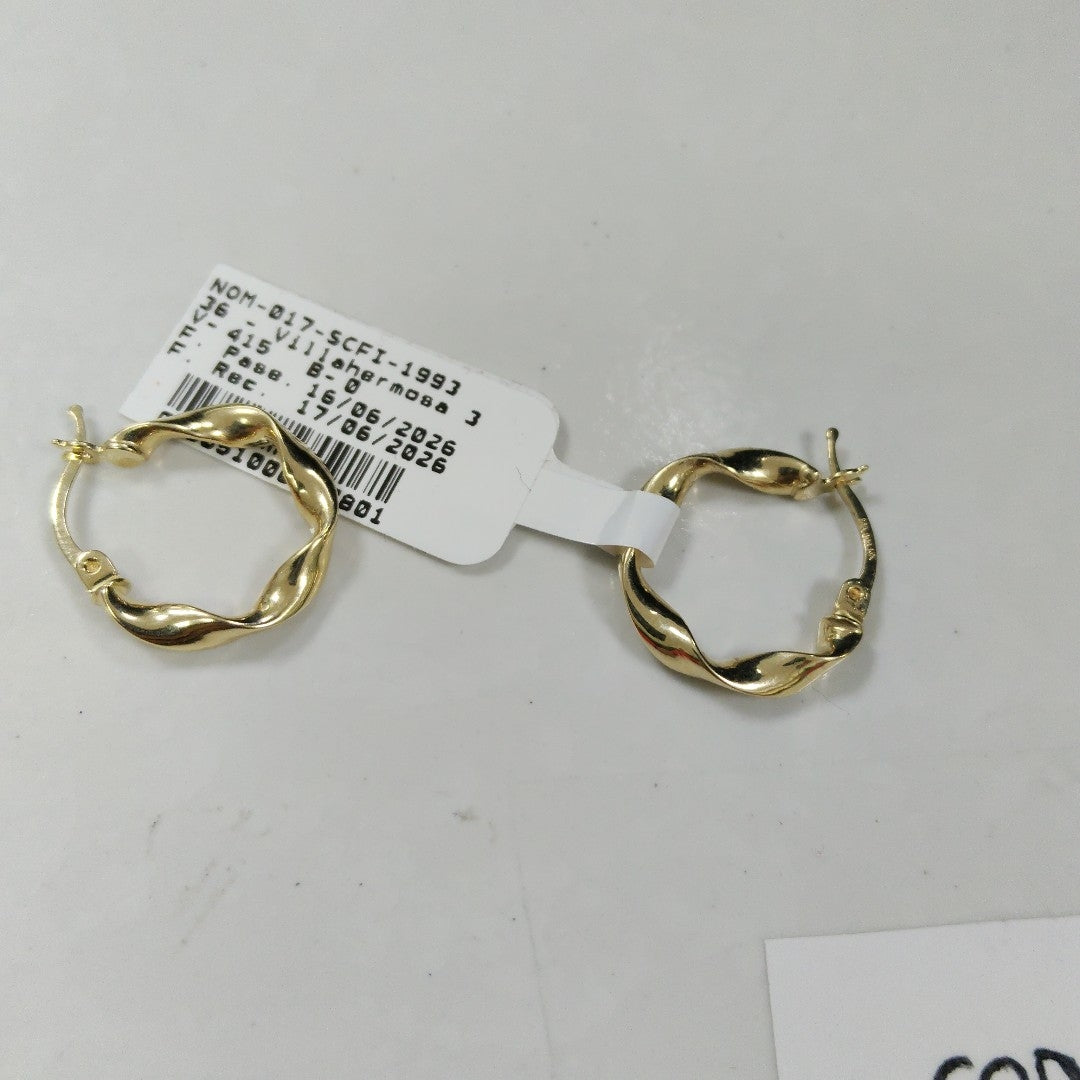 ARRACADAS ORO 14K 1.4 (NUEVO)