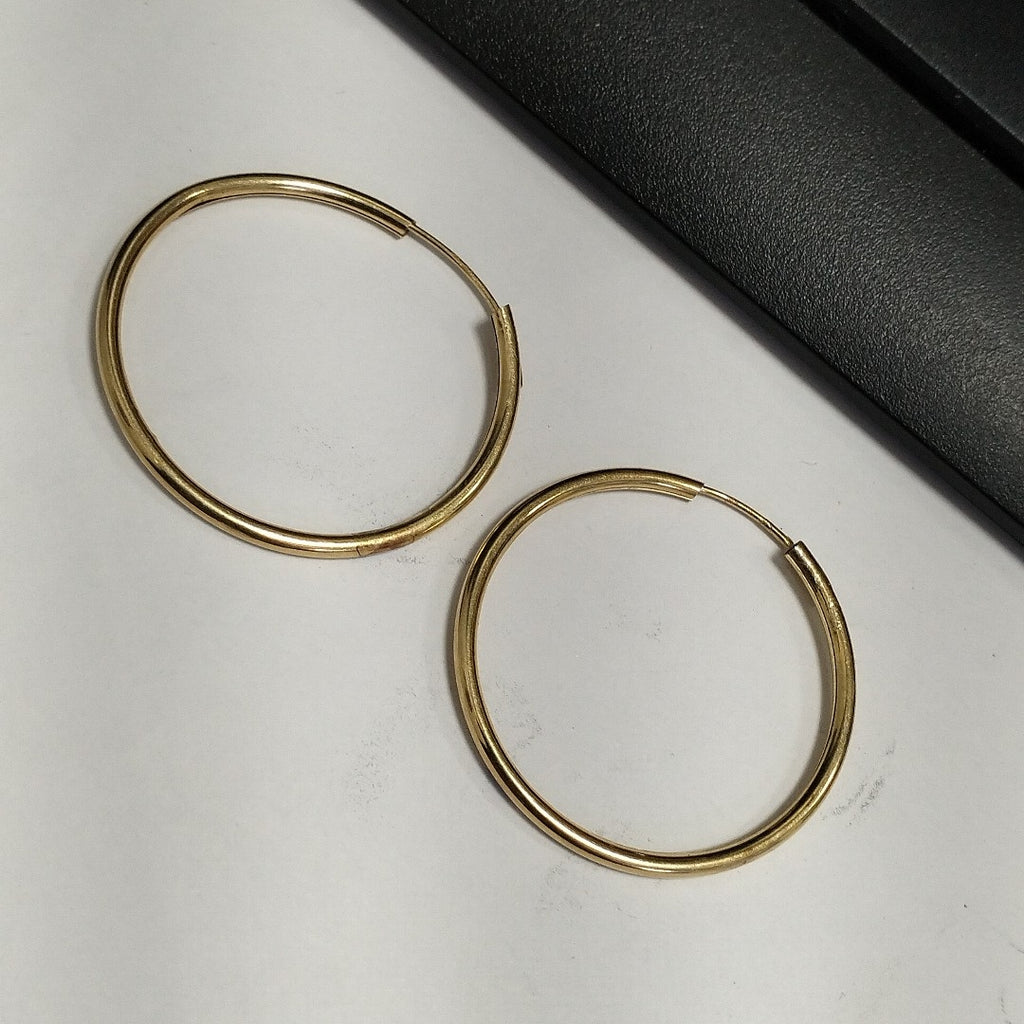 ARETES PAR ORO 14 K 1.3 GRMS (SEMINUEVO)