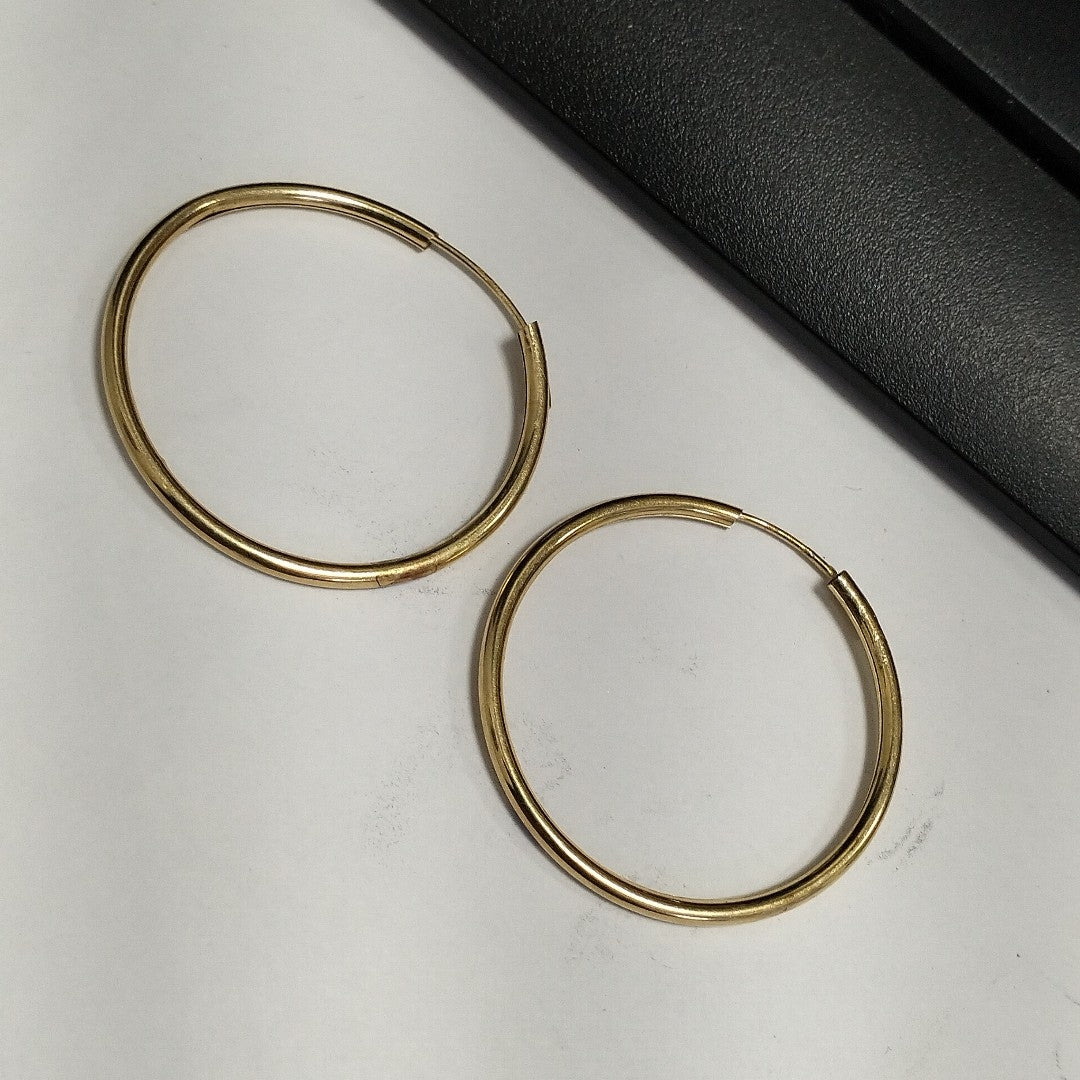 ARETES PAR ORO 14 K 1.3 GRMS (SEMINUEVO)