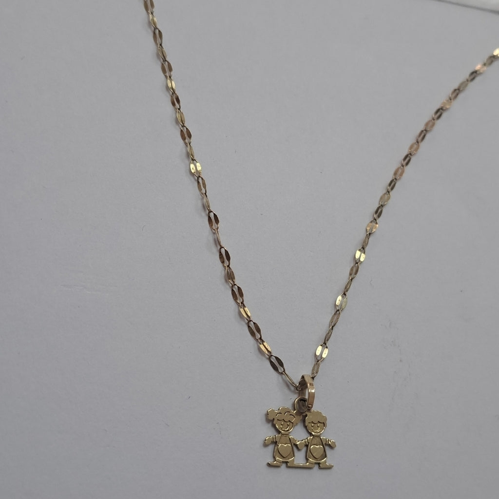 CADENA, DIJE ORO 10 K 1.2 GRMS (SEMINUEVO)