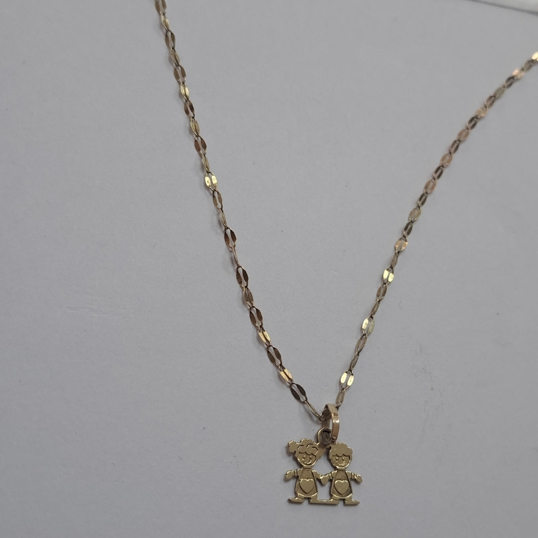 CADENA, DIJE ORO 10 K 1.2 GRMS (SEMINUEVO)