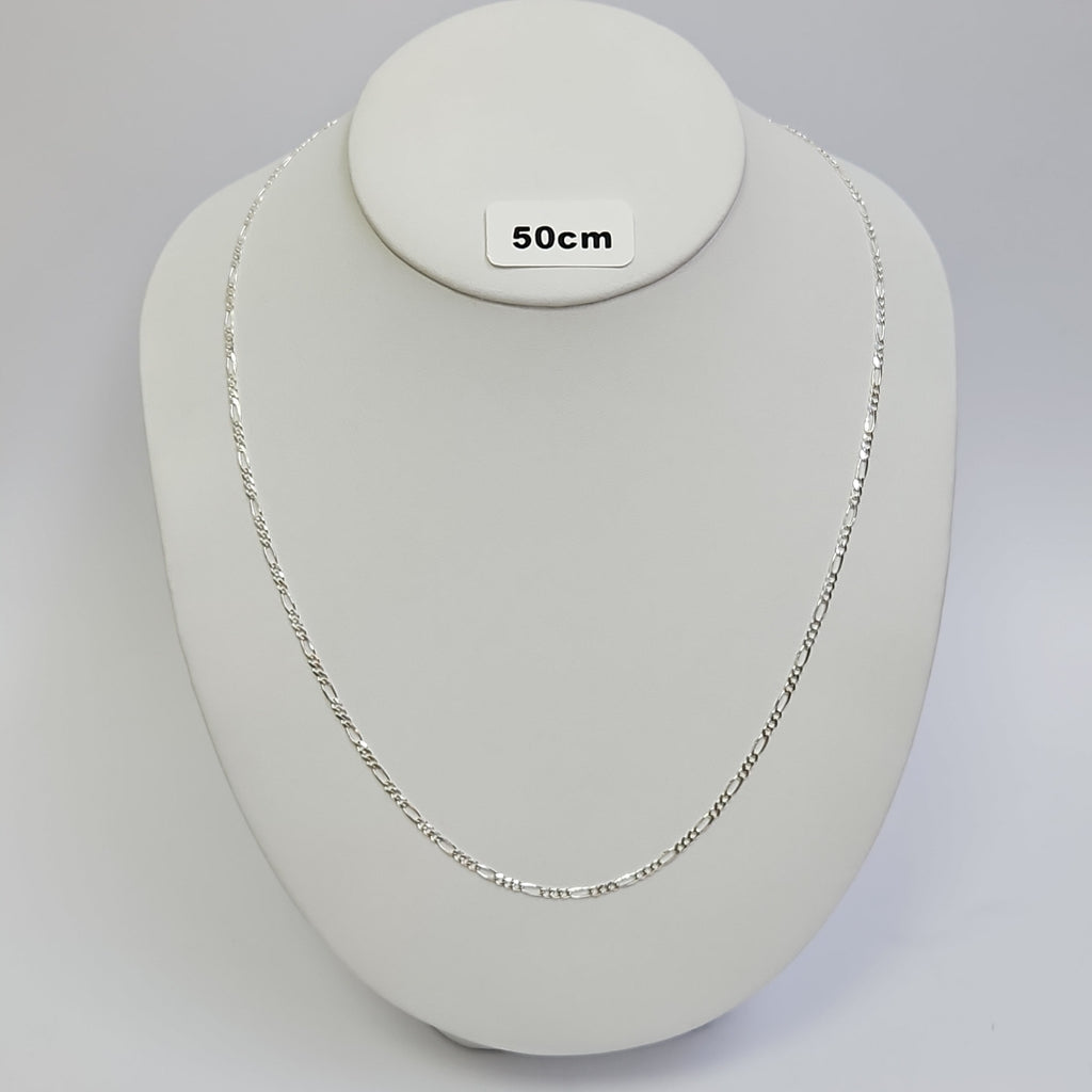 CADENA TEJIDO 3X1 PLATA .925 55 CM 4.1 GR (NUEVO)