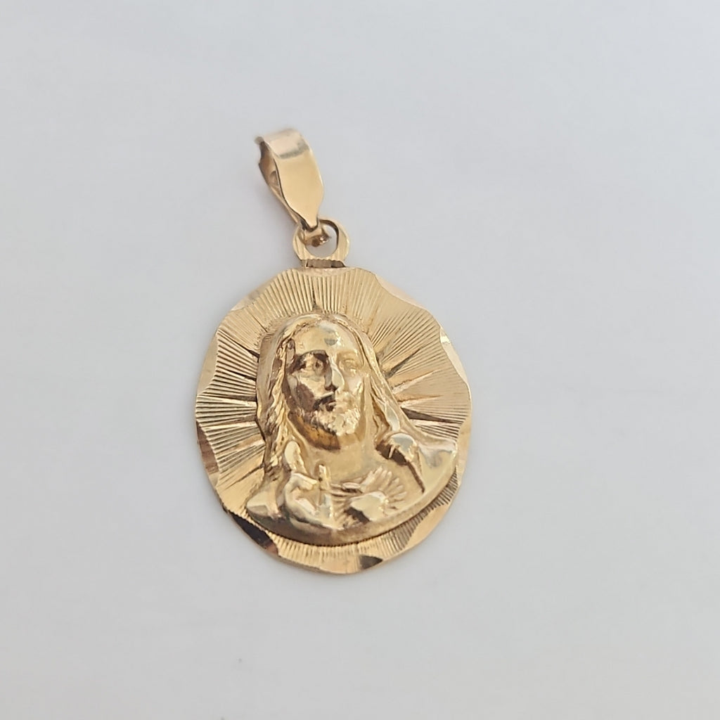 MEDALLA RELIGIOSA ORO 10 K 1,40 GRMS (SEMINUEVO)