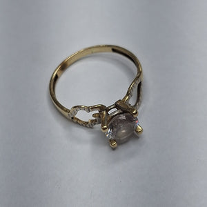 SOLITARIO ORO 14 K 2 GRMS (SEMINUEVO)