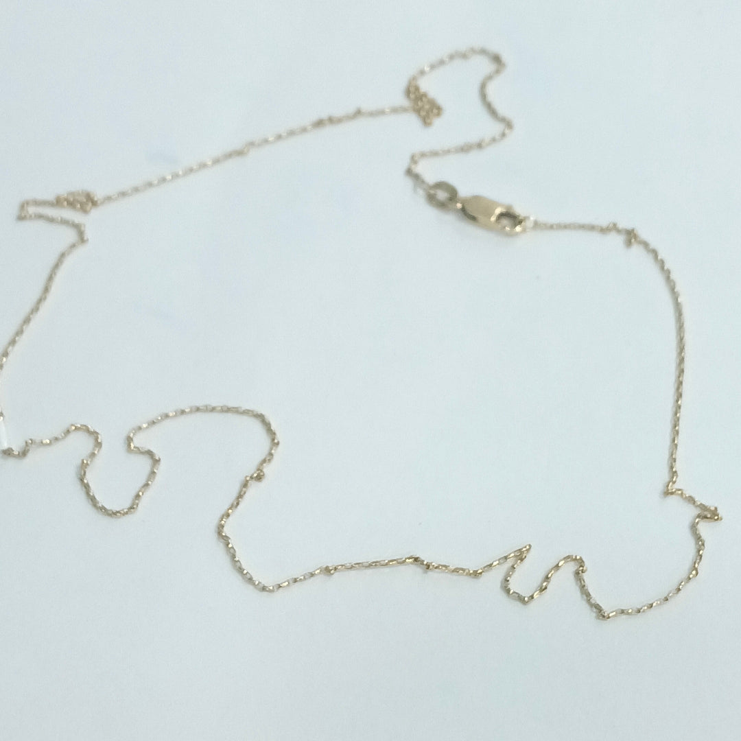 CADENA ORO 14 K 1.8 GRMS (SEMINUEVO)