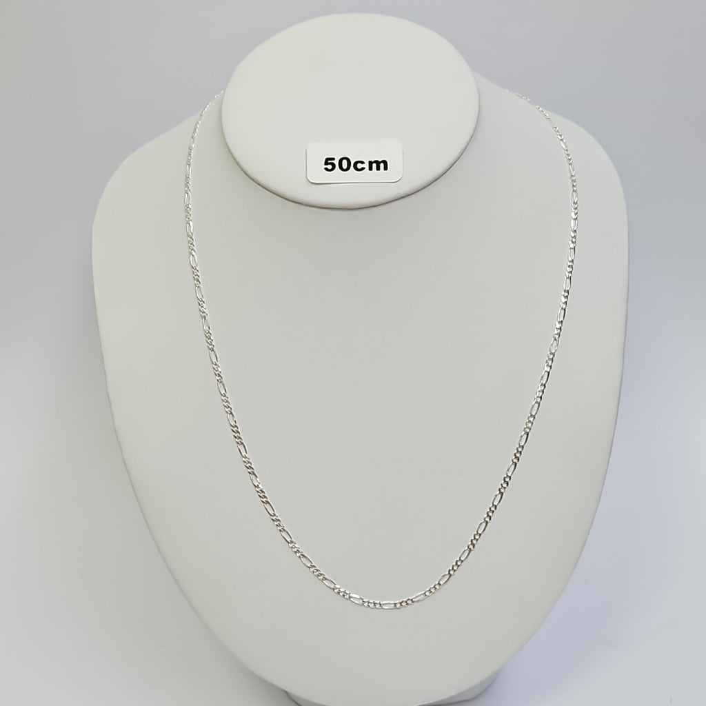 CADENA TEJIDO 3X1 PLATA .925 50 CM 4.2 GR (NUEVO)