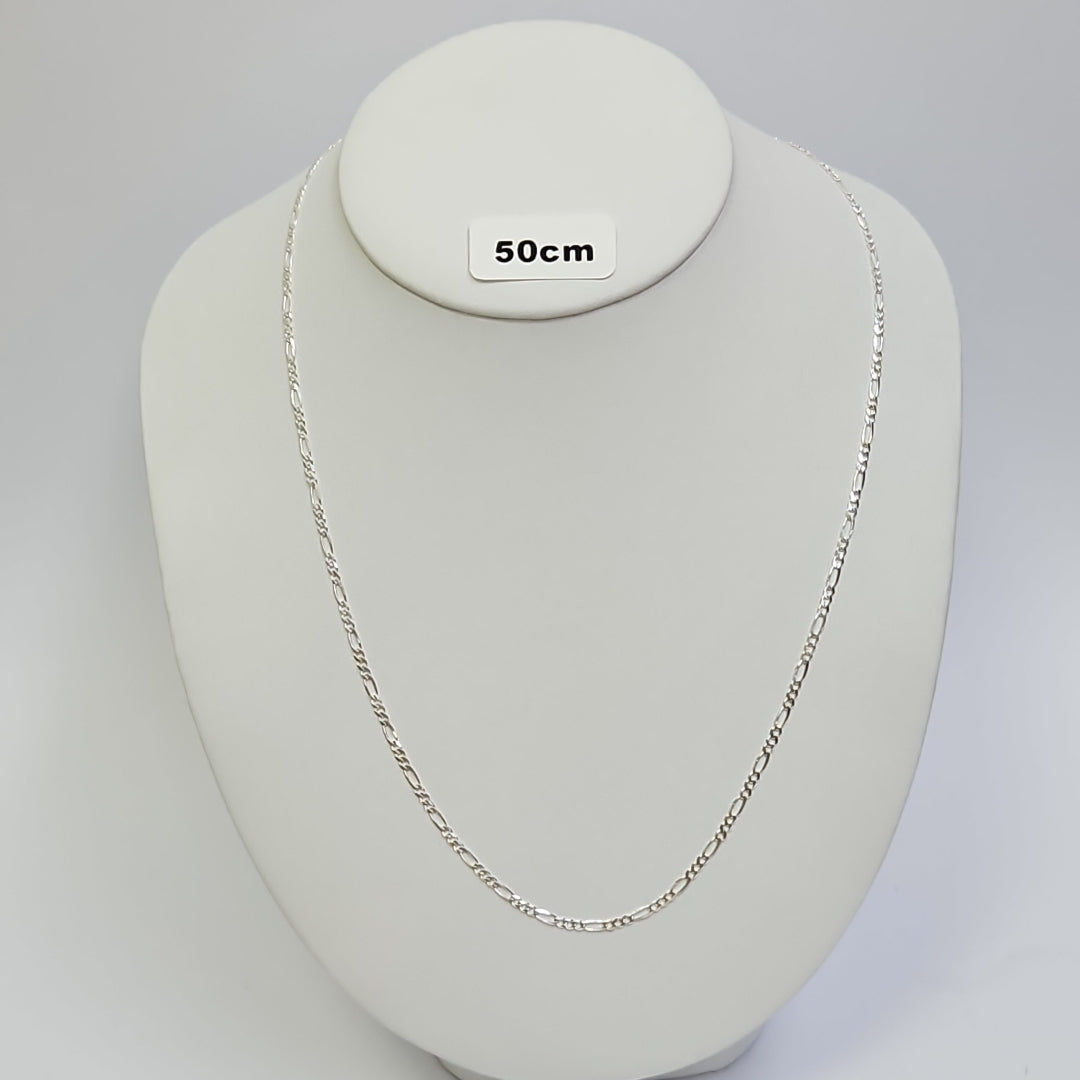 CADENA TEJIDO 3X1 PLATA .925 50 CM 4.2 GR (NUEVO)