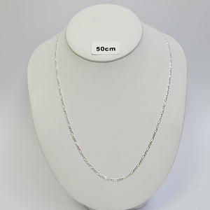 CADENA TEJIDO 3X1 PLATA .925 50 CM 4.2 GR (NUEVO)