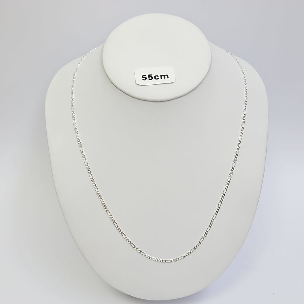 CADENA TEJIDO 3X1 PLATA .925 55 CM 4.4 GR (NUEVO)
