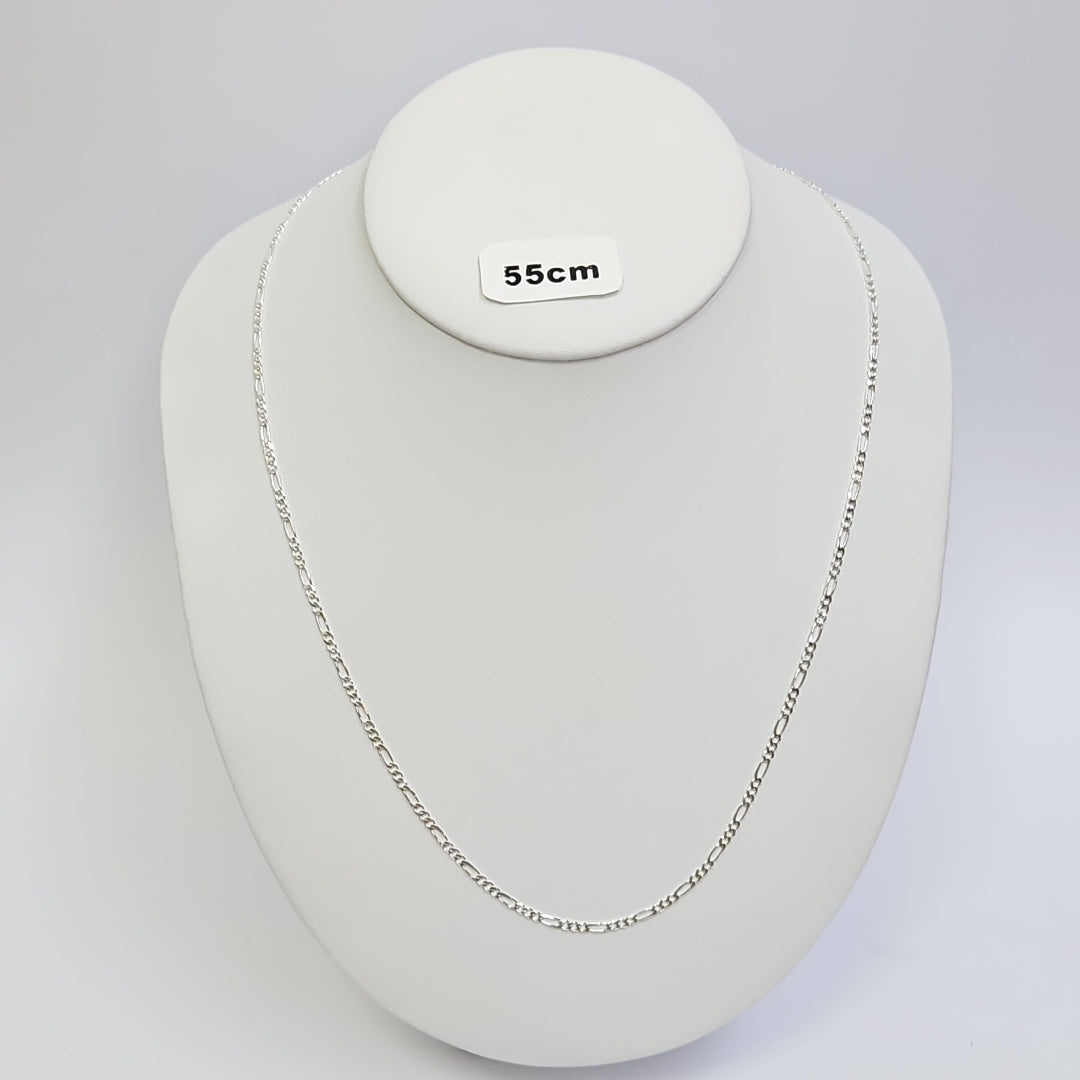CADENA TEJIDO 3X1 PLATA .925 55 CM 4.4 GR (NUEVO)