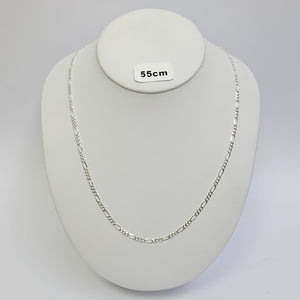 CADENA TEJIDO 3X1 PLATA .925 55 CM 7.5 GR (NUEVO)