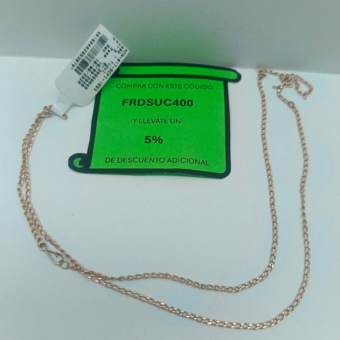 CADENA ORO 10 K 3.7 GRMS (SEMINUEVO)