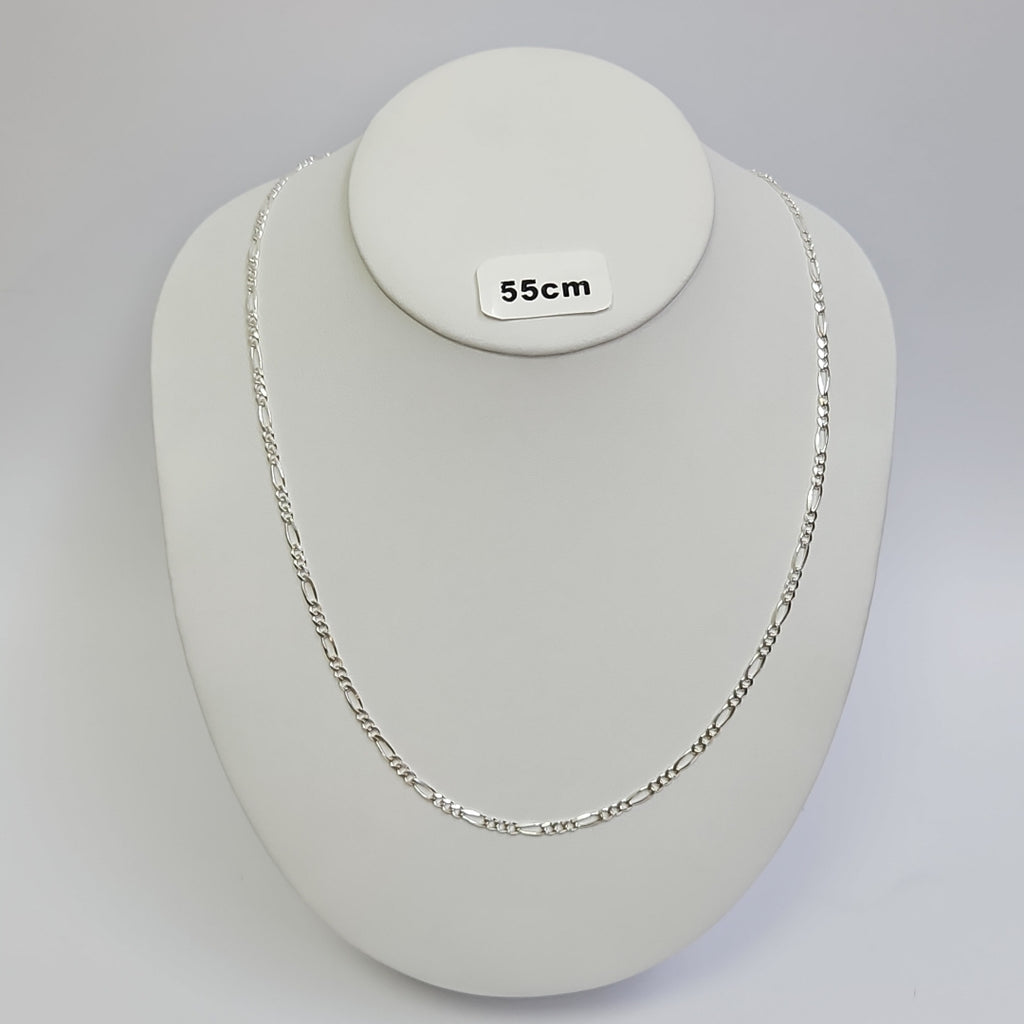 CADENA TEJIDO 3X1 PLATA .925 55 CM 7.8 GR (NUEVO)