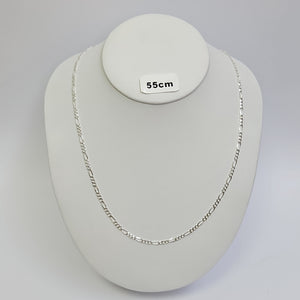 CADENA TEJIDO 3X1 PLATA .925 55 CM 7.8 GR (NUEVO)