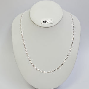 CADENA TEJIDO 3X1 PLATA .925 55 CM 7.8 GR (NUEVO)