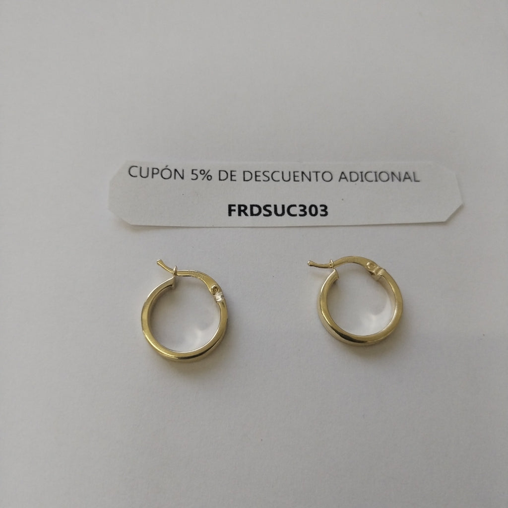 ARRACADAS ORO 10K 1.4 (NUEVO)