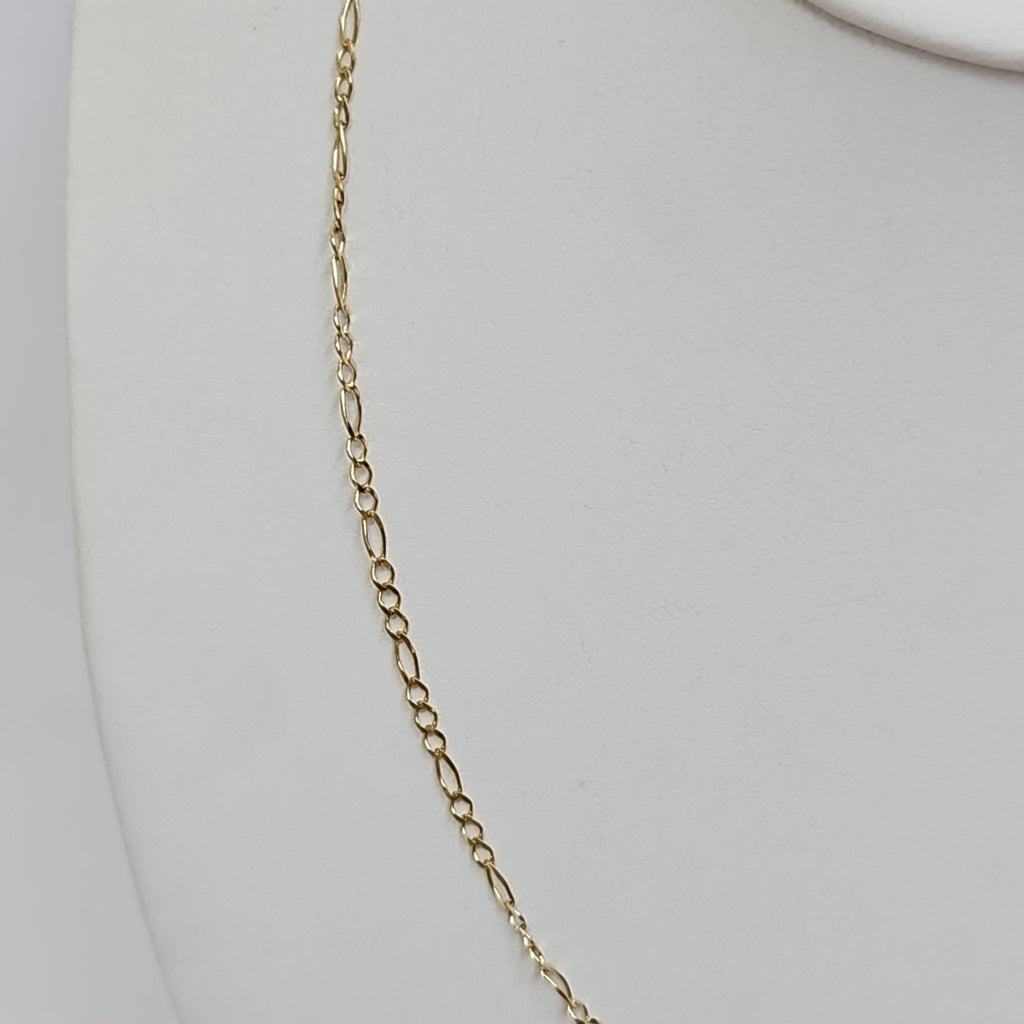 CADENAS TEJIDO 3X1 ORO 10K 50 CM 2.7 GR (NUEVO)