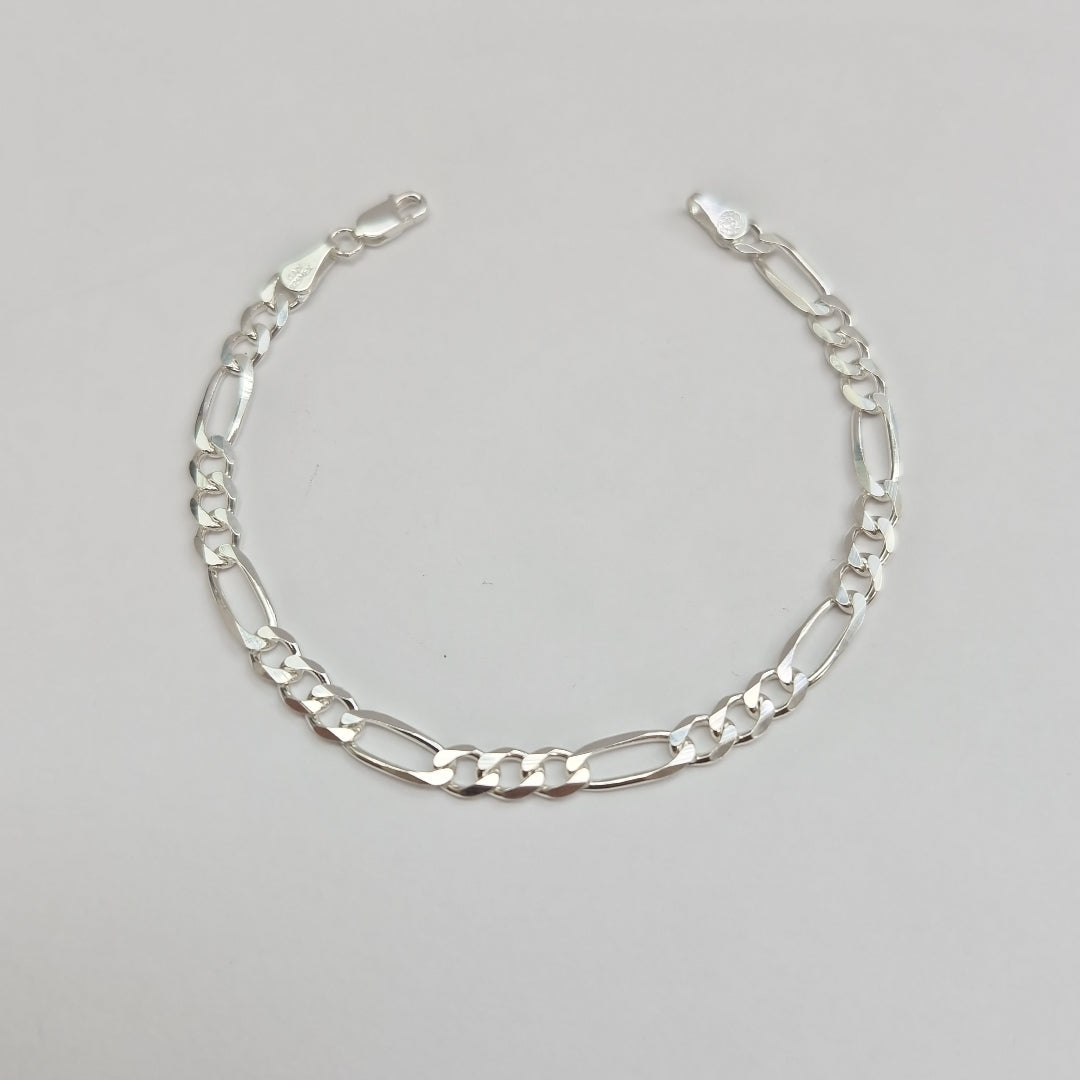 PULSERA 3X1 PLATA .925 18 CM 5.53 GR (NUEVO)