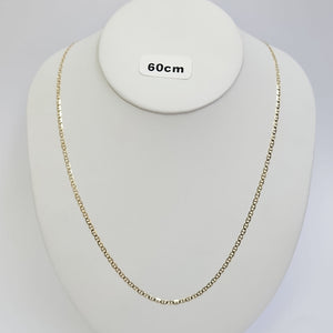 CADENAS TEJIDO GUCHI ORO 10K 60 CM 4.7 GR (NUEVO)