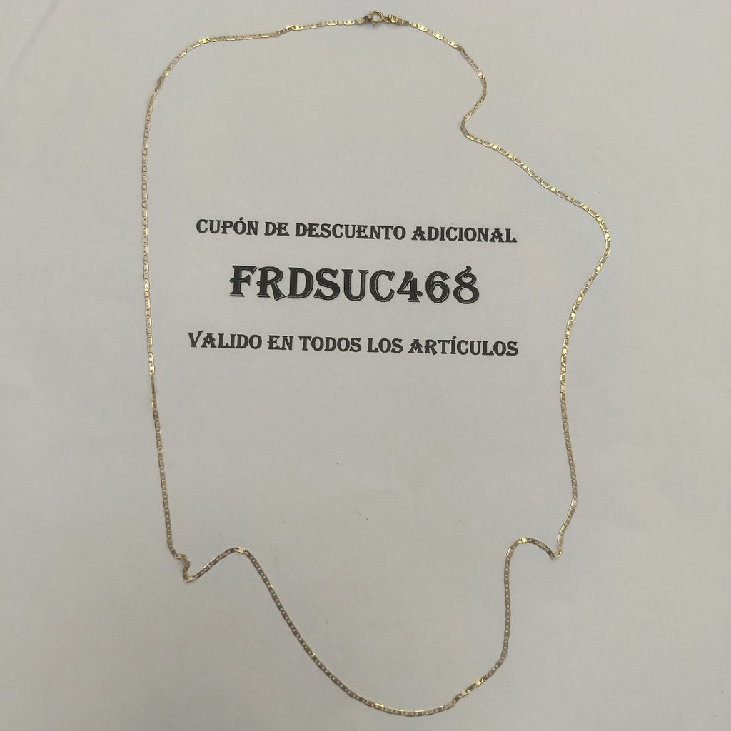 CADENA ORO 14 K 1.4 GRMS (SEMINUEVO)