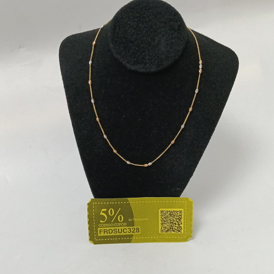 CADENA ORO 14 K 4.5 GRMS (SEMINUEVO)