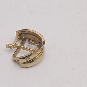 ARETES PAR ORO 10 K 3.7 GRMS (SEMINUEVO)